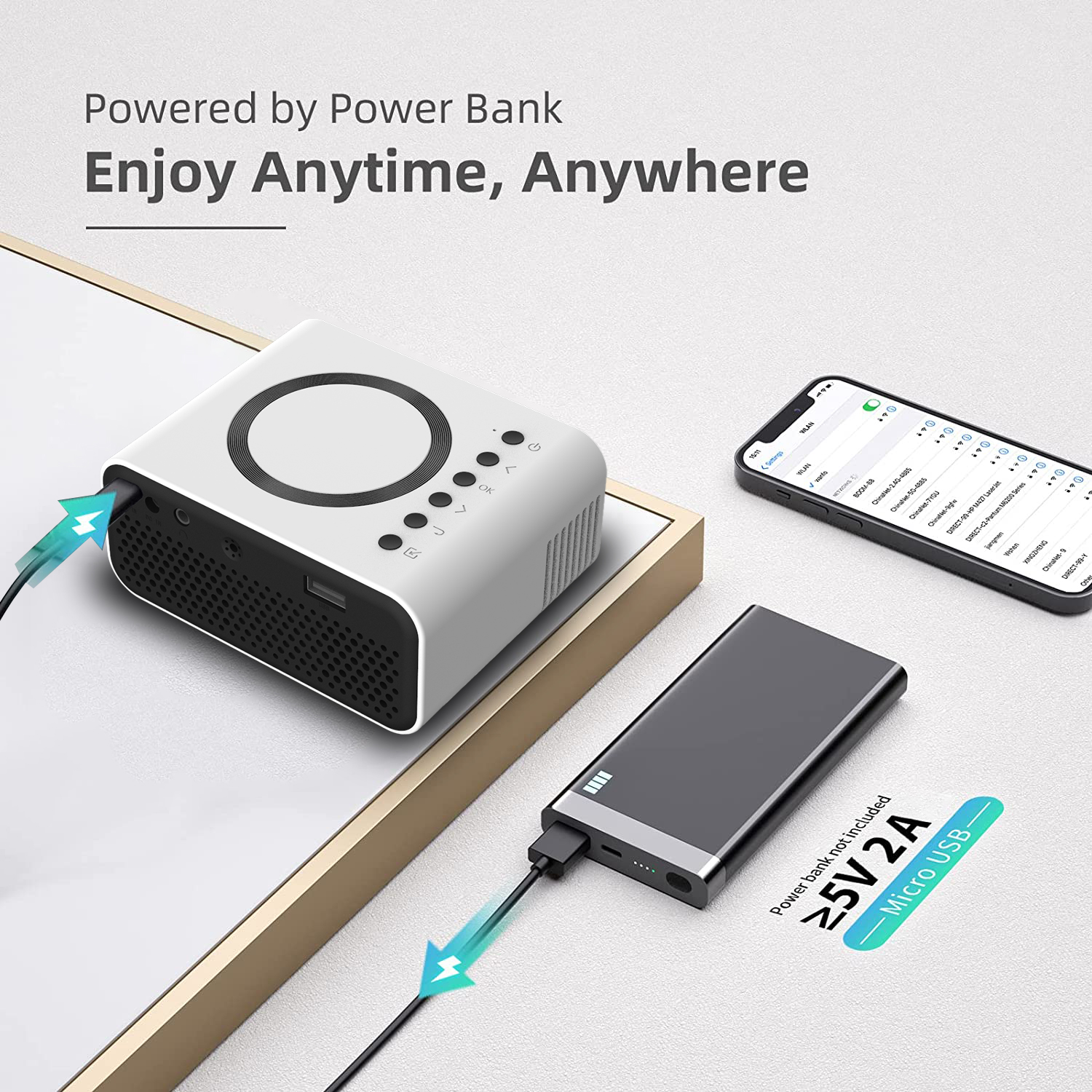 Mini LED Wireless Projector Mini LED Wireless Projector